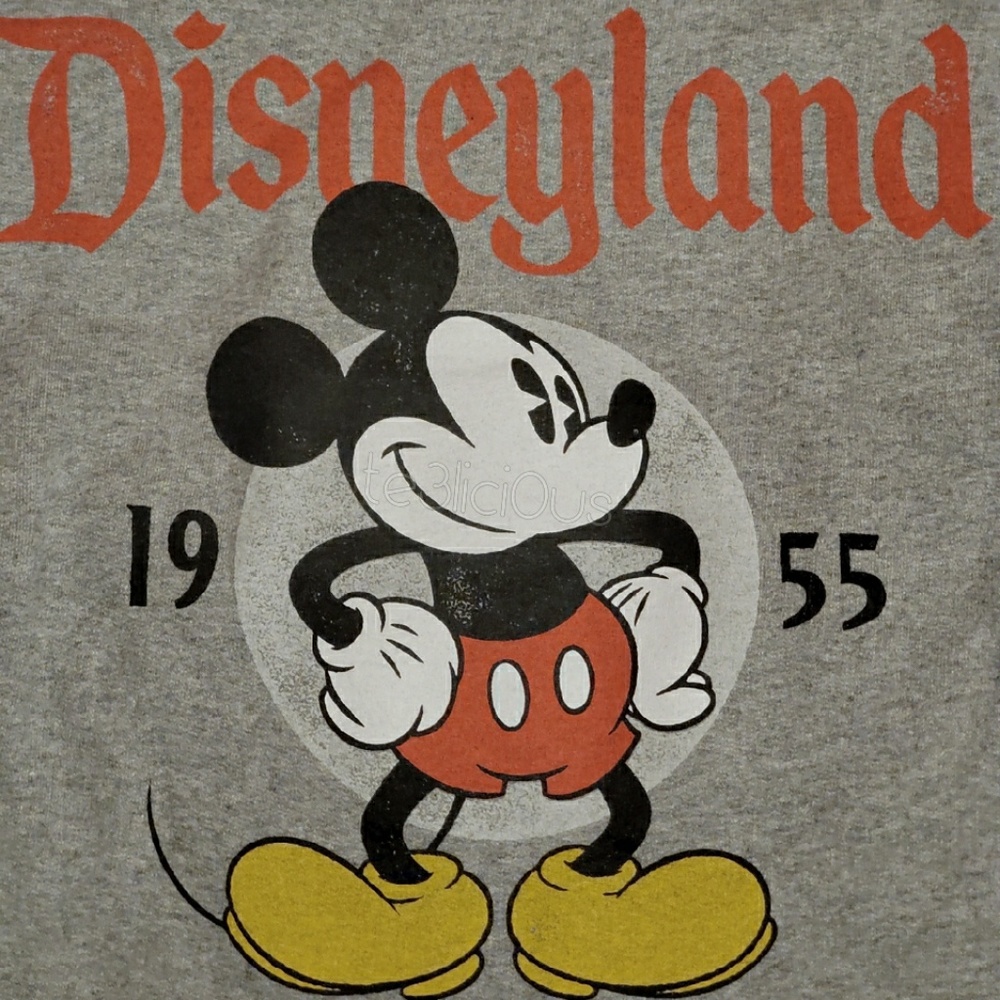 DISNEY PARKS 1955 MICKEY MOUSE SWEATER - Picture 3 of 3